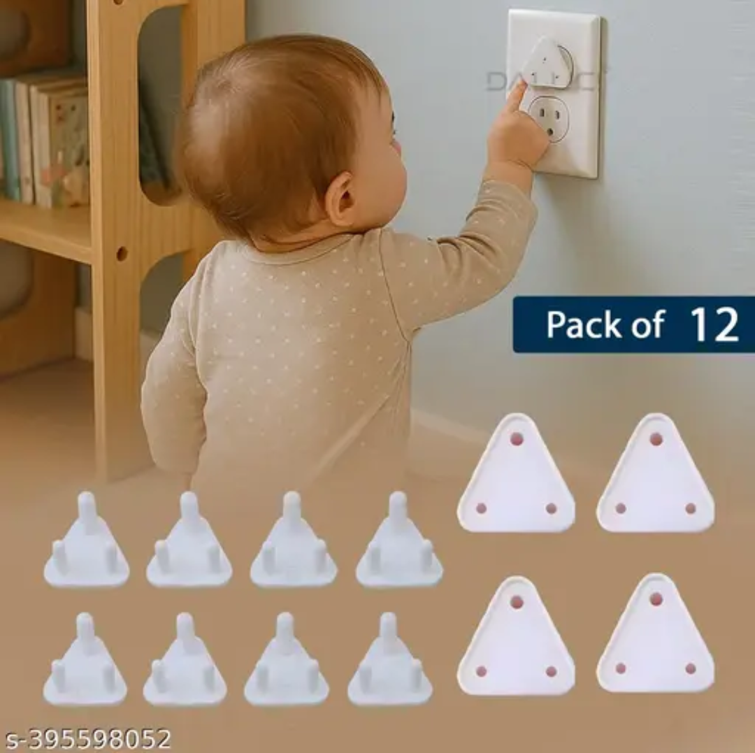Baby Socket Safety Covers (Pack of 12)